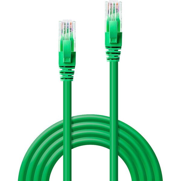Lindy Patchkabel Cat6 U/UTP grün 5.00m (48050)