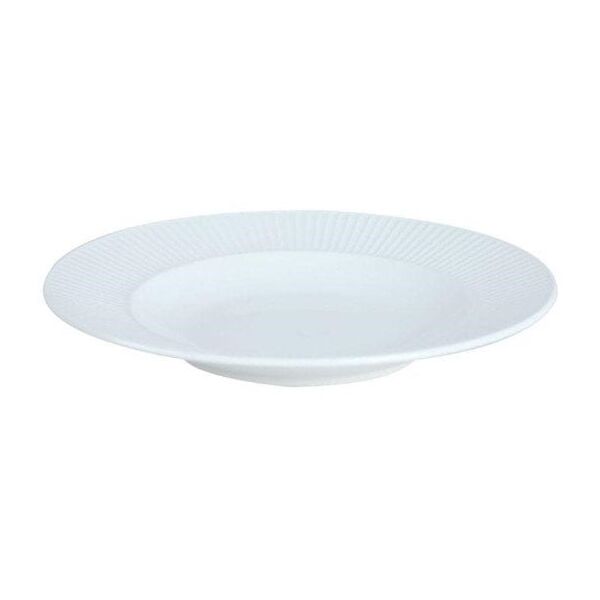 ΠΙΑΤΟ ΚΑΘΕΤΕΣ ΓΡΑΜΜΕΣ ΛΕΥΚΟ 22CM