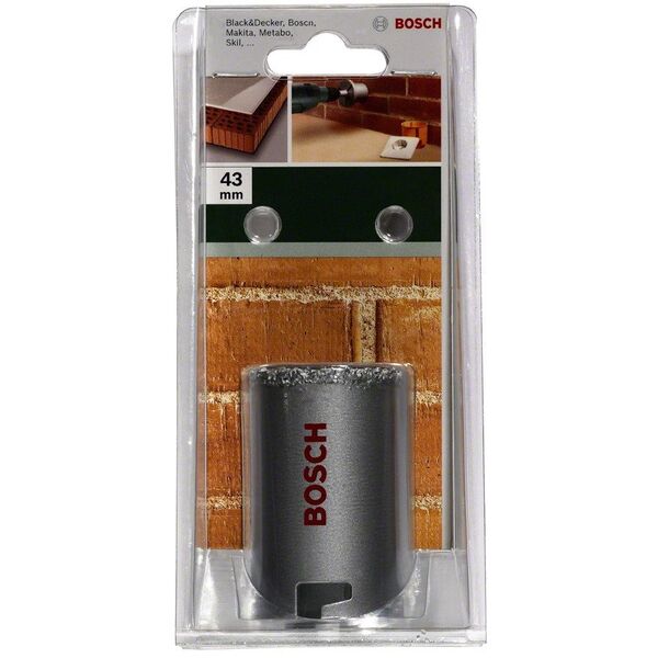 Οπή BOSCH με καρβίδιο 43MM