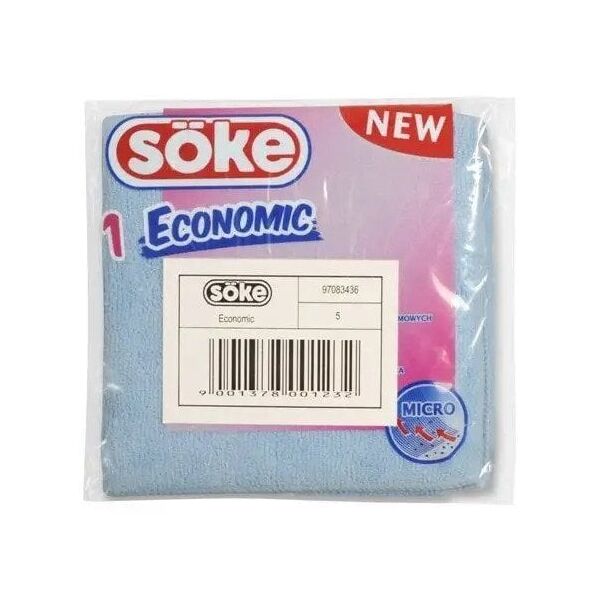 SÖKE ECONOMIC MICROFIBRE CLOTH, 1 PCS