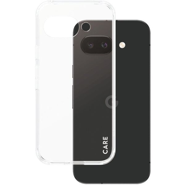Θήκη CARE Flagship Urban Clear Frame Google Pixel 9a 5G -διάφανη