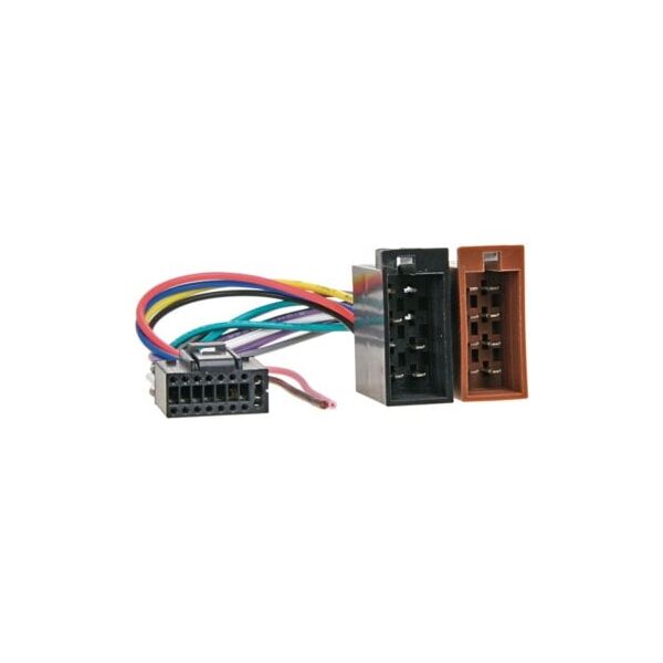 ACV 459006, ISO adapter, Quadlock 16-pin, Quadlock 16-pin, Female, Female, KD-AVX 1/KD-DV 5000/KD-RX 30/KD-FX 12/150/KD-LX 3 R/10/10 R/30 R/33 R/50 R/110 R 330 R/555 R/KD-LH...