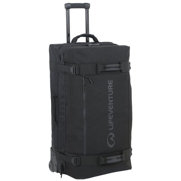 Expedition Clamshell Duffle, 110 Litre Rigid-Base, Black
