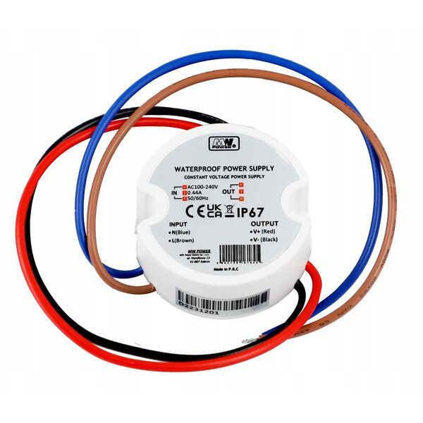 ZASILACZ IMPULSOWY 24V/0.83A-TP-V2 MW POWER