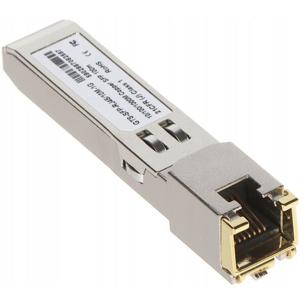 ΜΟΝΑΔΑ SFP ΜΕ ΥΠΟΔΟΧΗ RJ-45 GTS-SFP-RJ45/10M-1G