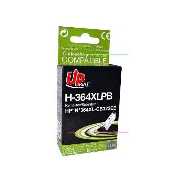 Φωτογραφικό Γκρι Μελανοδοχείο UPrint HP 364XLPBK