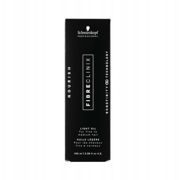 SCHWARZKOPF PROFESSIONAL_Fibre Clinix Nourish Light Oil wielofunkcyjny olejek do włosów cienkich i normalnych 100ml