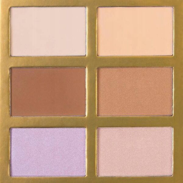 J.CAT BEAUTY_Symphony Face Obsession paleta do konturowania twarzy 101 Light / Medium 27,5g