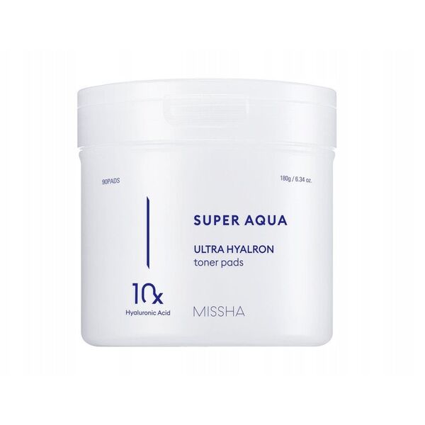 MISSHA_Super Aqua Ultra Hyalron Toner Pads nawilżające płatki do twarzy 90 szt