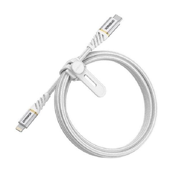 Kabel USB OtterBox USB-C - Lightning 1 m Biały