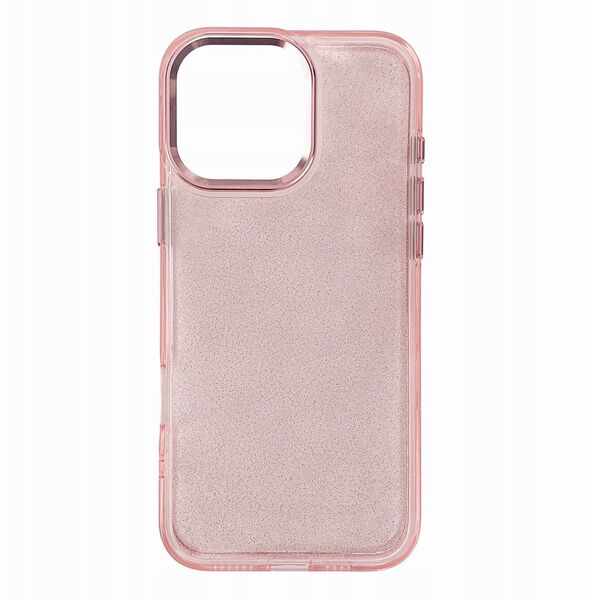 Θήκη με γκλίτερ Glitter Case για Samsung Galaxy S25 Edge - ροζ