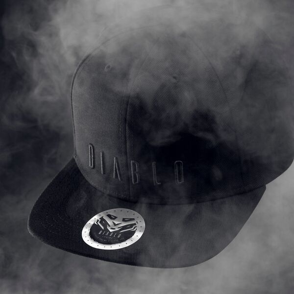 Καπέλο με γείσο Diablo Chairs Snapback, μαύρο