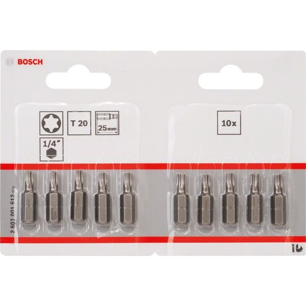 10ΤΕΜ Torxschr.Bit T20 XH 25mm