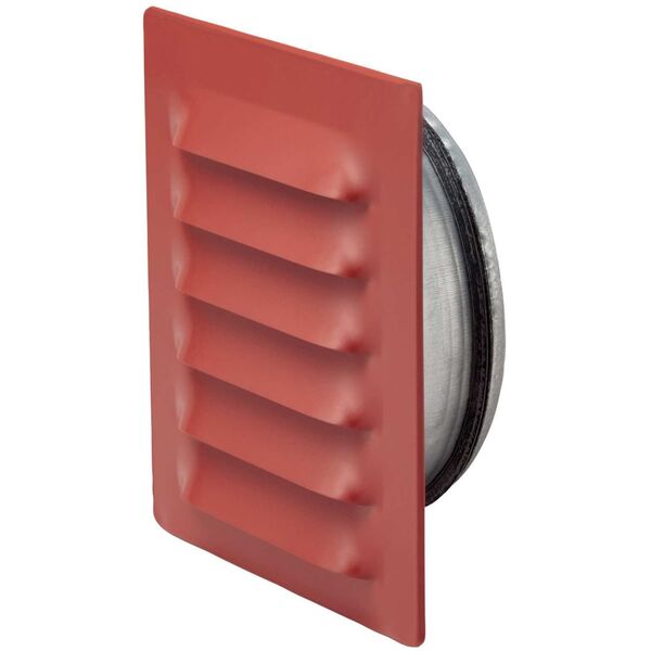 FRESH Γρίλια μεταλλική 145x145 mm με Ø100 mm καρφιά, κόκκινη.