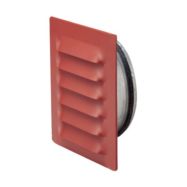 FRESH Γρίλια μεταλλική 145x145 mm με Ø100 mm καρφιά, κόκκινη.