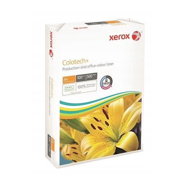 Χαρτί εκτύπωσης Xerox 003R99004, Εκτύπωση λέιζερ, A4 (210x297 mm), 500 φύλλα, 100 g/m², Λευκό, 110 µm