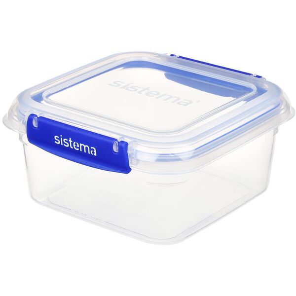 Sistema - 1,15L Square Klip It Plus 2 Pack