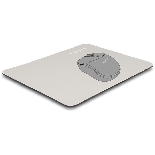 DeLOCK 12147, Grey, Monochromatic, Rubber, Non-slip base