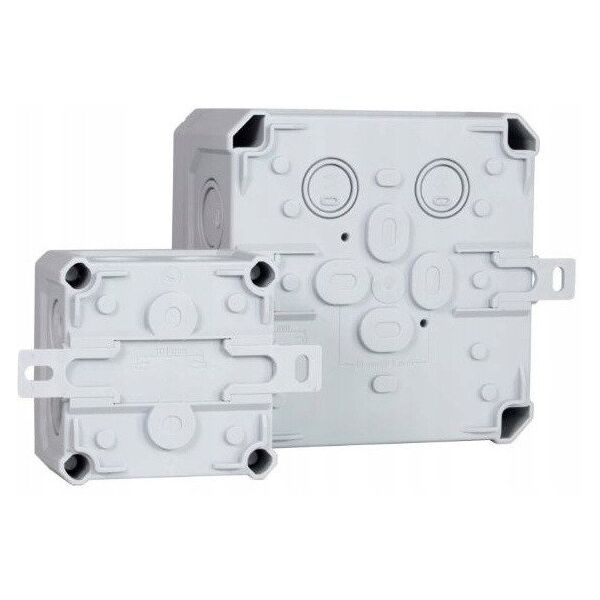 F-TRONIC Membrandåse 85x85x54mm IP66 hvid