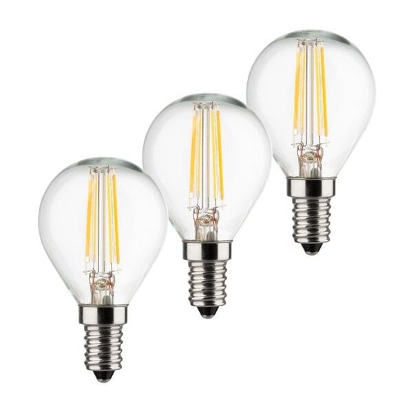 Müller-Licht 400293 LED (RGB) E14 Dråbe-form 4 W = 40 W Varmhvid 3 stk