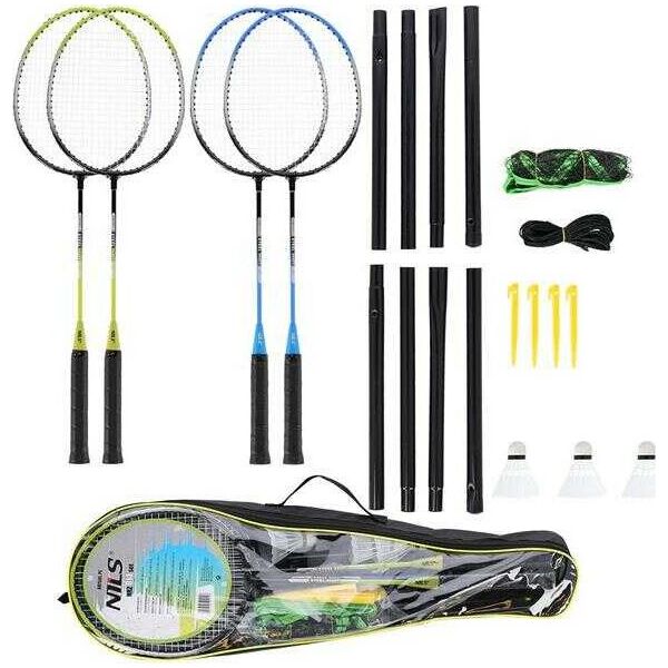 Nils Extreme Zestaw do badmintona Nils NRZ014 Steel