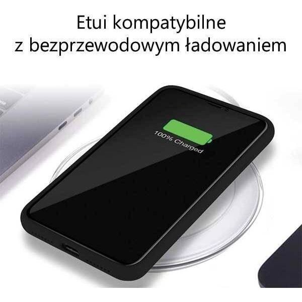 Mercury Mercury Silicone Samsung S21 FE G990 czarny/black