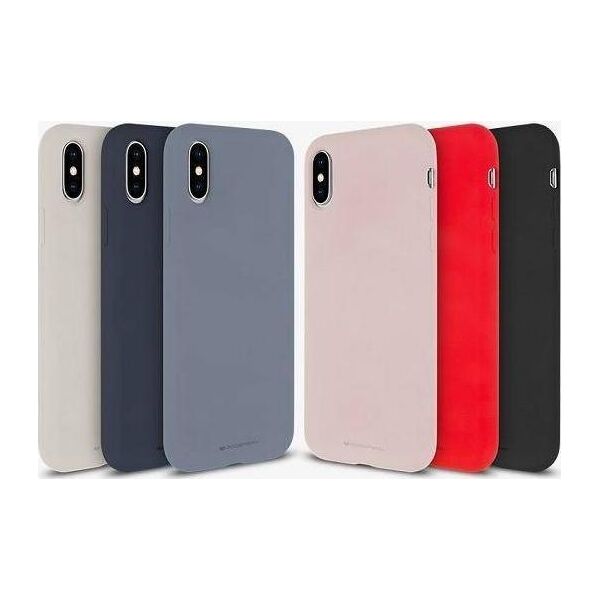 Mercury Mercury Silicone Samsung S21 FE G990 czarny/black
