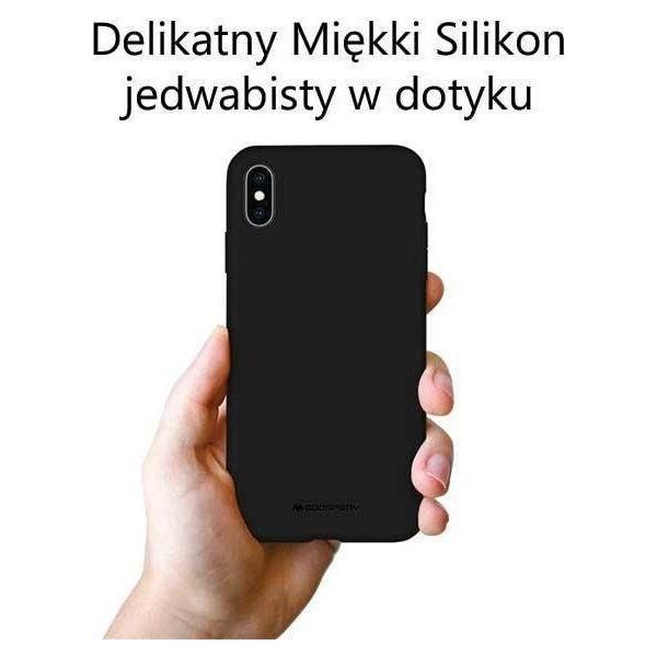 Mercury Mercury Silicone Samsung S21 FE G990 czarny/black