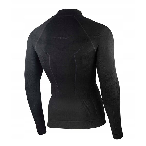 LS1610M Bluza męska z krótkim ekspresem EXTREME MERINO czarny XL