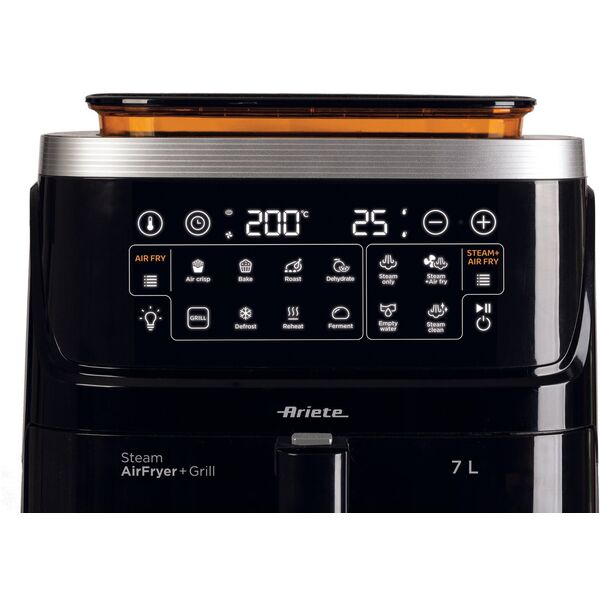 Ariete 4636/00 Μονή 7 l Αυτόνομη 1700 W Φριτέζα ζεστού αέρα Μαύρη