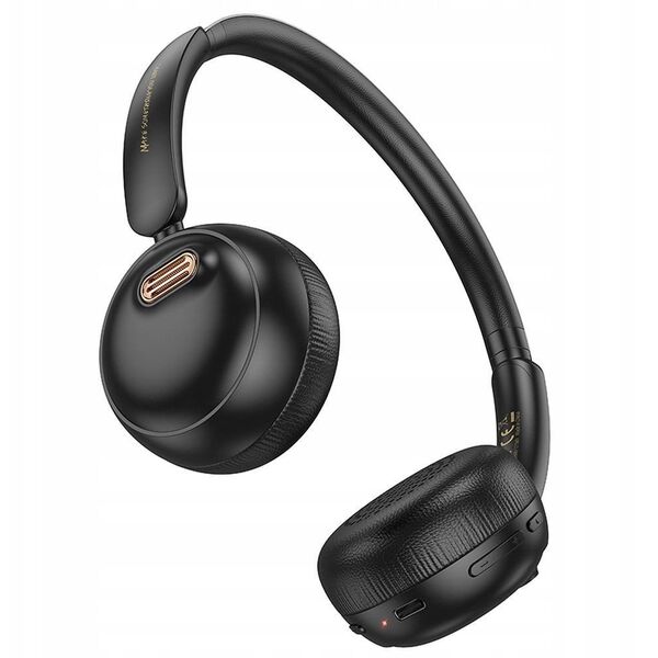 HOCO słuchawki bezprzewodowe bluetooth nagłowne W62 czarne