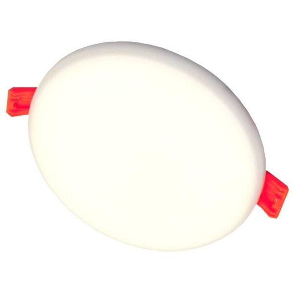 Φωτιστικό LED ενσωματωμένο TOPE ROSA, IP65, 4000 K, 10 W, 830 lm, λευκό, O12.5 x 2.4 cm