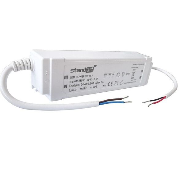 Τροφοδοτικό LED 120W 5A 24V DC IP67