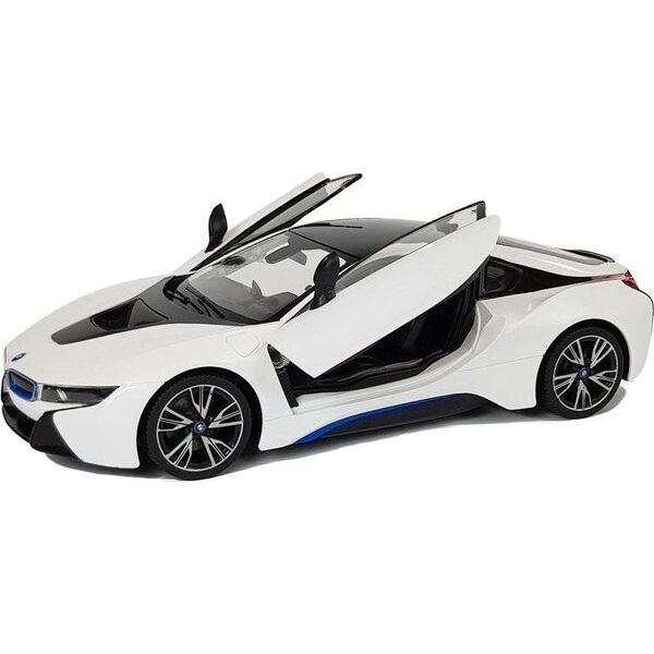 Rastar Auto R/C BMW i8 Rastar 1:14 Biały Drzwi Automatyczne