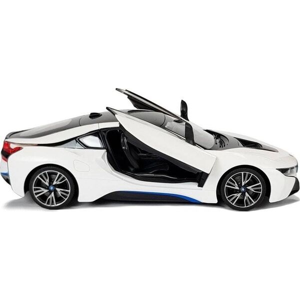 Rastar Auto R/C BMW i8 Rastar 1:14 Biały Drzwi Automatyczne