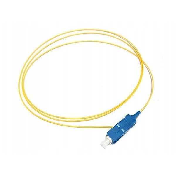 Pigtaίl SC/UPC, SM, 9/125, 0,9mm, ίνα G652D, 1m