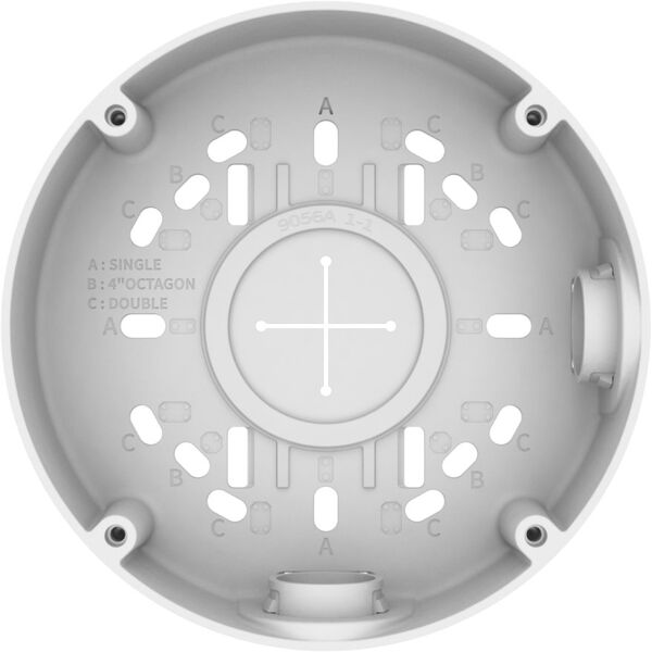 Κουτί σύνδεσης Hanwha SBO-140BW Στήριξη TR20 λευκό