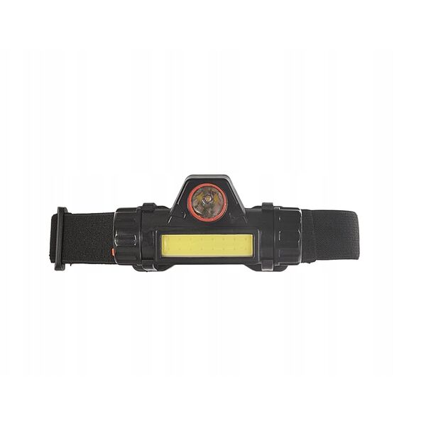 Φακός κεφαλής με περιστρεφόμενη κεφαλή LED COB 3W + XPE 800mAh IP20 (240)