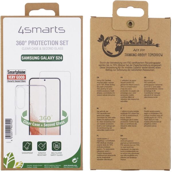 4smarts 360 Protection Set fr Samsung Galaxy S24