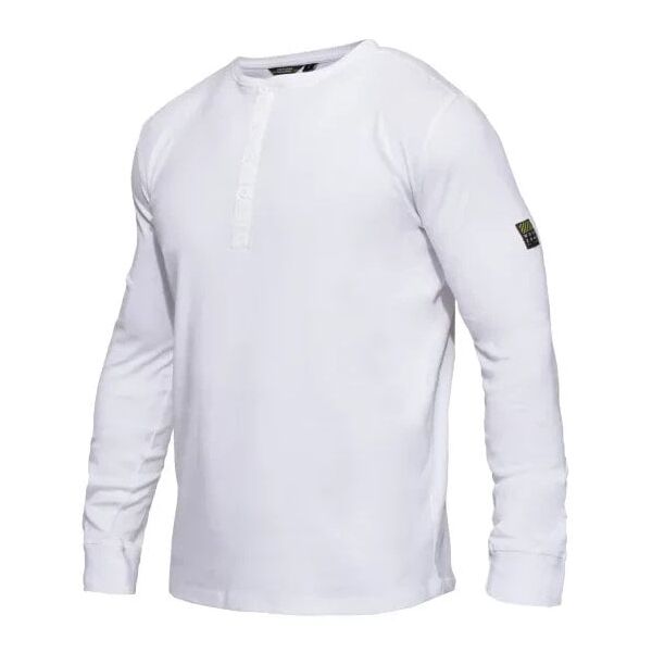 F.ENGEL Εξερευνήστε Grandad L/S T-Shirt Εξερευνήστε Grandad L/S T-Shirt Μερ.: M Χρώμα: Λευκό