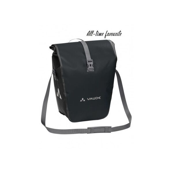 Vaude Aqua Back πλαϊνές τσάντες, μαύρο, ζευγάρι