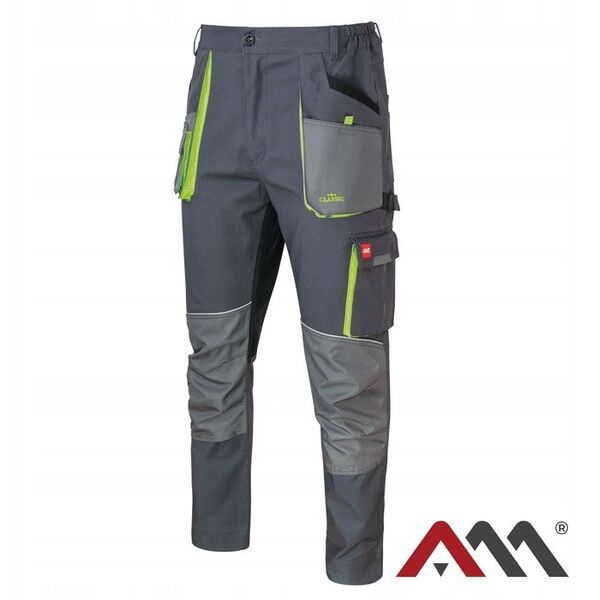 Εργατικά παντελόνια με ελαστάνη CLASSIC STRETCH SLIM, μέγεθος 50
