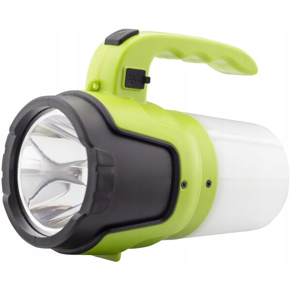 Φακός κατασκήνωσης LED ENTAC, IP44, 5W, 400 lm, επαναφορτιζόμενος μέσω USB, 13.8 x 9.6 x 17.8 cm