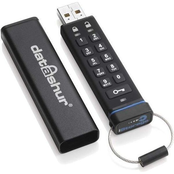 Pendrive iStorage datAshur 8GB (IS-FL-DA-256-8)