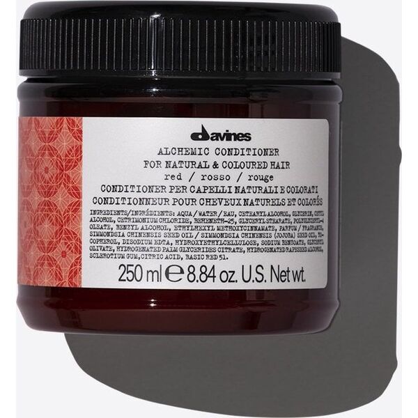 Davines DAVINES ALCHEMIC Red odżywka podkreślająca kolor, włosy czerwone i mahoniowe 250ml
