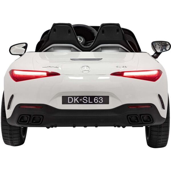 Mercedes Auto na akumulator Mercedes 4x4 AMG SL63 Biały