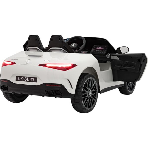 Mercedes Auto na akumulator Mercedes 4x4 AMG SL63 Biały