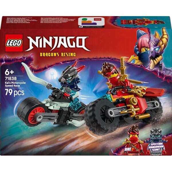 Ninjago Wyścig motocyklowy Kaia (71838)