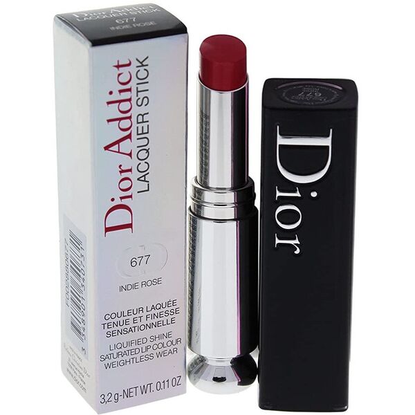 Christian Dior, Addict, Lacquer, Κραγιόν Κρέμας, 677, Indie Rose, 3.2 g Για Γυναίκες