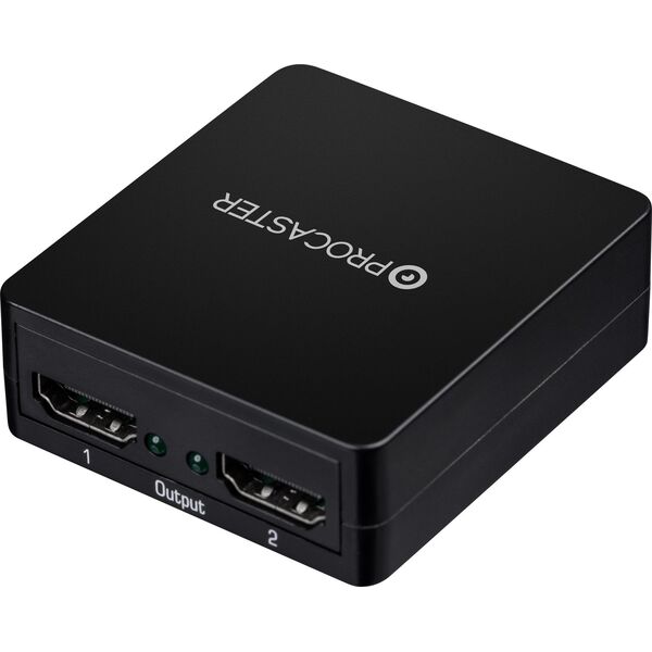 Διαχωριστής HDMI 2 θυρών ProCaster (2.0)